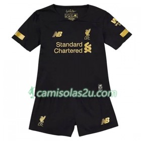 Camisolas de Futebol Liverpool Guarda Redes Criança Equipamento Principal 2019/20 Manga Curta